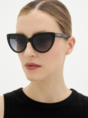 Love Moschino okulary przeciwsłoneczne damskie kolor czarny MOL095/S