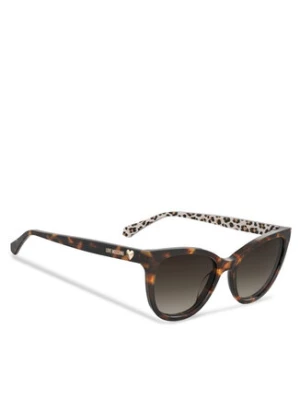 LOVE MOSCHINO Okulary przeciwsłoneczne MOL072/S 206660 H7P54HA Brązowy