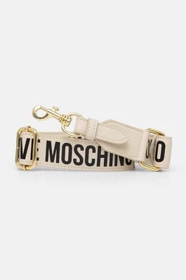 Love Moschino pasek do torebki kolor beżowy JC6404PP1LLV100A