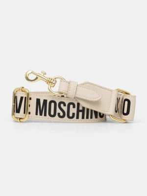 Love Moschino pasek do torebki kolor beżowy JC6404PP1LLV100A