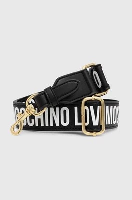 Love Moschino pasek do torebki kolor czarny JC6404PP1LLV100A