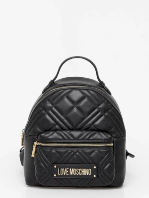 Love Moschino plecak damski kolor czarny duży gładki JC4148PP0MLA0000