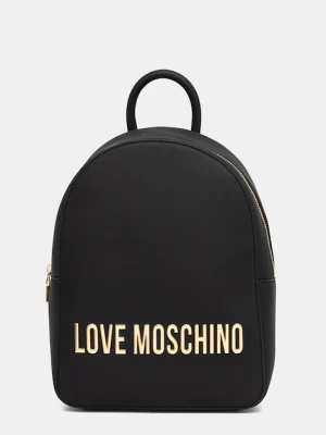 Love Moschino plecak damski kolor czarny duży gładki JC4193PP0NKD0000