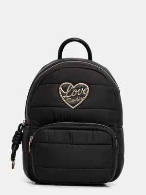 Love Moschino plecak damski kolor czarny mały JC4353PP0NKY100A