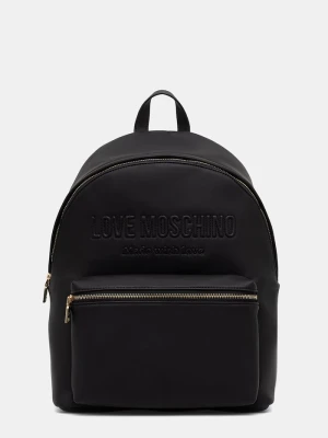 Love Moschino plecak damski z imitacji skóry czarny