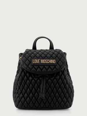 Love Moschino plecak damski z imitacji skóry czarny