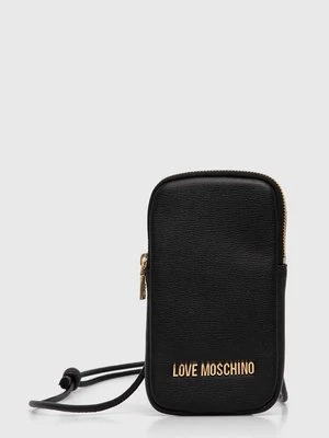 Love Moschino pokrowiec na telefon kolor czarny JC5641PP1LLD0000