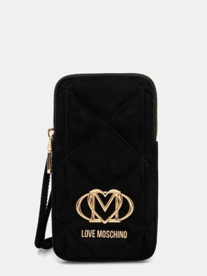 Love Moschino pokrowiec na telefon kolor czarny JC5645PP0NKE0000