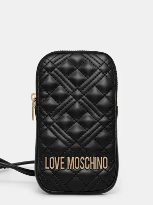 Love Moschino pokrowiec na telefon kolor czarny JC5660PP0MLA0000
