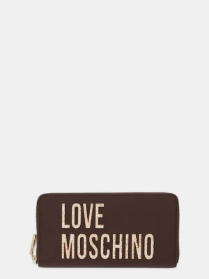Love Moschino portfel damski kolor brązowy JC5692PP0NKD031A
