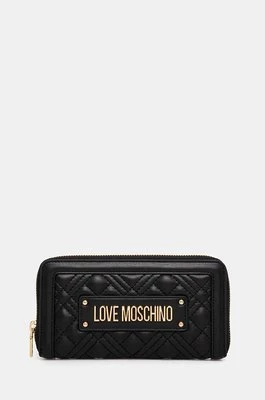 Love Moschino portfel damski kolor czarny JC5600PP0L