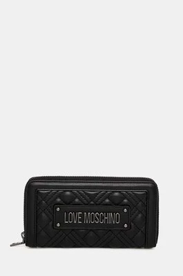 Love Moschino portfel damski kolor czarny JC5600PP0L