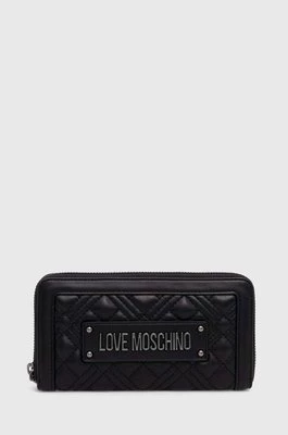 Love Moschino portfel damski kolor czarny JC5600PP1LLA0000