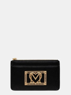 Love Moschino portfel damski kolor czarny JC5606PP1NLI0000