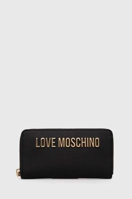 Love Moschino portfel damski kolor czarny JC5611PP1LKD0000