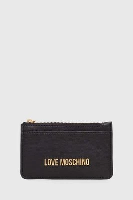 Love Moschino portfel damski kolor czarny JC5614PP1LLD0000