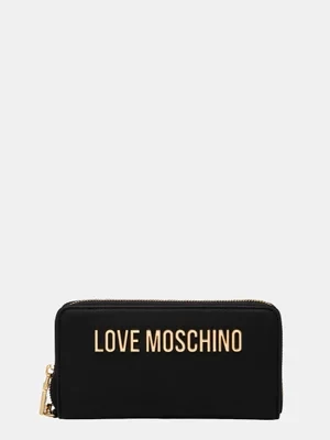 Love Moschino portfel damski kolor czarny JC5620PP1