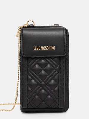 Love Moschino portfel damski kolor czarny JC5682PP1NLA0000