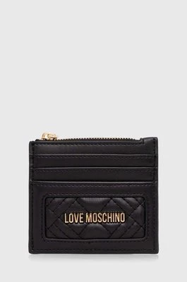 Love Moschino portfel damski kolor czarny JC5685PP1LLA0000