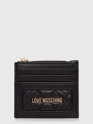 Love Moschino portfel damski kolor czarny JC5685PP1LLA0000