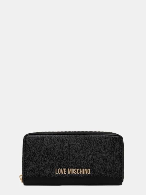 Love Moschino portfel damski kolor czarny JC5700PP1NLD0000