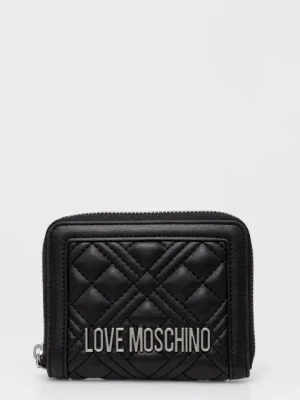 Love Moschino portfel damski kolor czarny JC5710PP0MLA000B