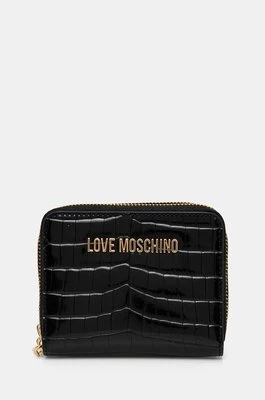 Love Moschino portfel damski kolor czarny JC5724PP0L