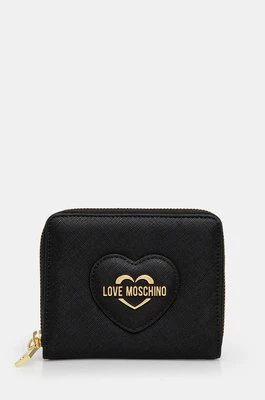 Love Moschino portfel damski kolor czarny JC5733PP0L