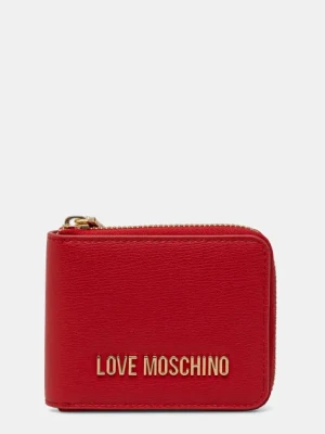 Love Moschino portfel damski kolor czerwony JC5639PP1