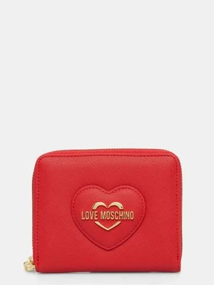 Love Moschino portfel damski kolor czerwony JC5733PP0L