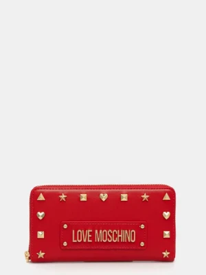 Love Moschino portfel damski kolor czerwony JC5738PP0MKH0500