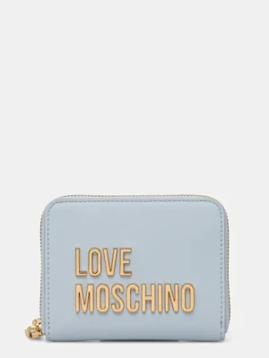 Love Moschino portfel damski kolor niebieski JC5613PP1