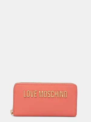 Love Moschino portfel damski kolor pomarańczowy JC5611PP1