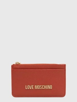 Love Moschino portfel damski kolor pomarańczowy JC5614PP1LLD0000