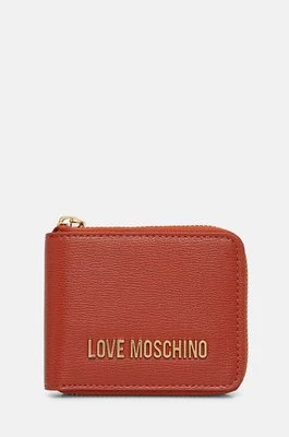 Love Moschino portfel damski kolor pomarańczowy JC5639PP1LLD0000