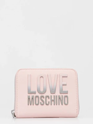 Love Moschino portfel damski kolor różowy JC5732PP0MKD0601
