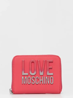 Love Moschino portfel damski kolor różowy JC5732PP0MKD0615