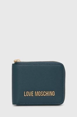 Love Moschino portfel damski kolor zielony JC5639PP1LLD0000