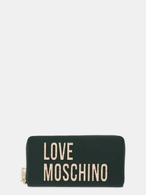 Love Moschino portfel damski kolor zielony JC5692PP0NKD085A