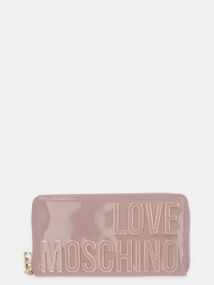 Love Moschino portfel damski z imitacji skóry