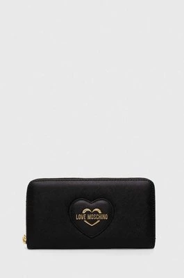 Love Moschino portfel kolor czarny