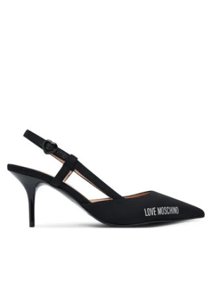 LOVE MOSCHINO Sandały JA10267G1NIMX00040 Czarny