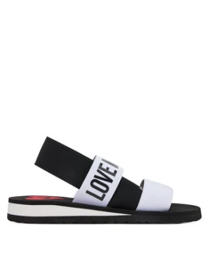 LOVE MOSCHINO Sandały JA16033G0MJN410A Biały