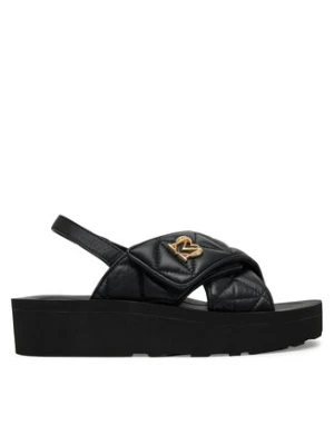 LOVE MOSCHINO Sandały JA16044I1MIE0000 Czarny