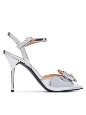 LOVE MOSCHINO Sandały JA16069G0OJE090B Srebrny