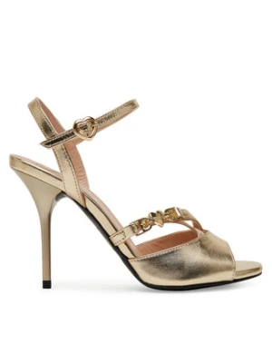 LOVE MOSCHINO Sandały JA16089G1MIF0900 Złoty