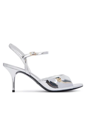 LOVE MOSCHINO Sandały JA16107G0OJE090B Srebrny