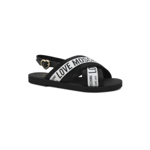 Love Moschino Sandały | z dodatkiem skóry