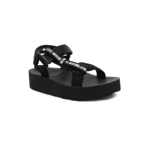 Love Moschino Sandały | z dodatkiem skóry