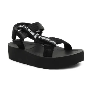 Love Moschino Sandały | z dodatkiem skóry